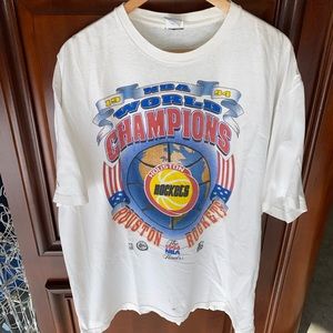 Vintage 90’s Starter NBA Houston Rockets 1994 NBA Finals World Champions Tee